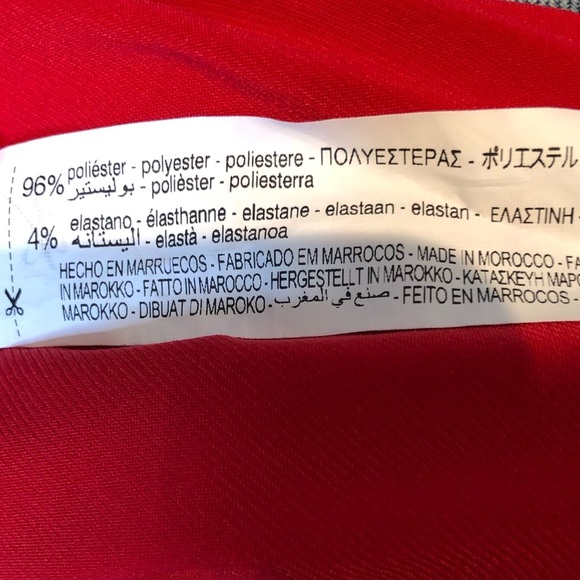 Zara Red Midi dress women’s size M - Picture 9 of 11